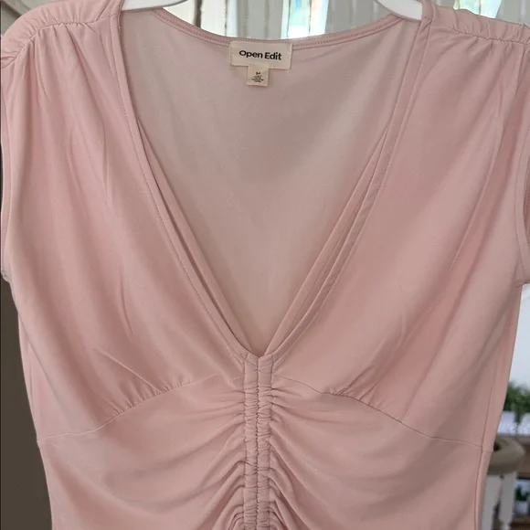NWOT Open Edit Pink Top - Picture 3 of 7